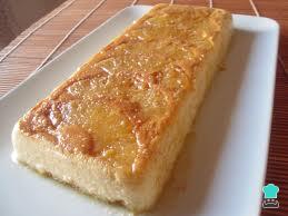 Receta de Flan de piña sin horno