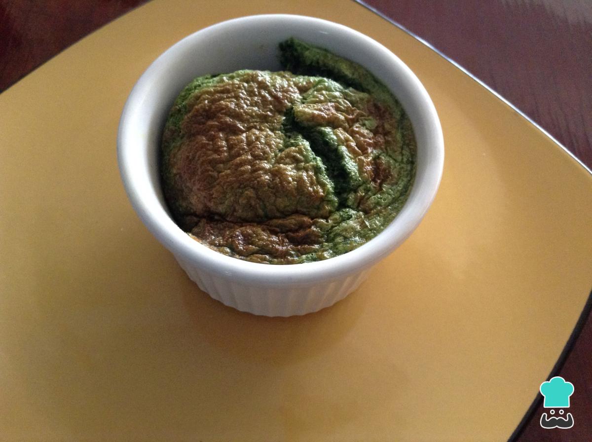 Receta de Souffle de espinaca y queso