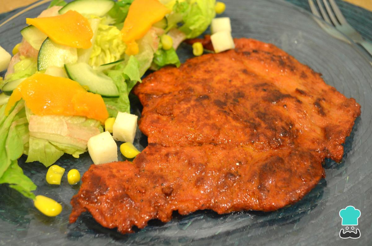 Receta de Cecina enchilada