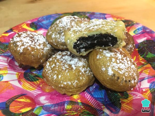 Receta de Galletas Oreo fritas