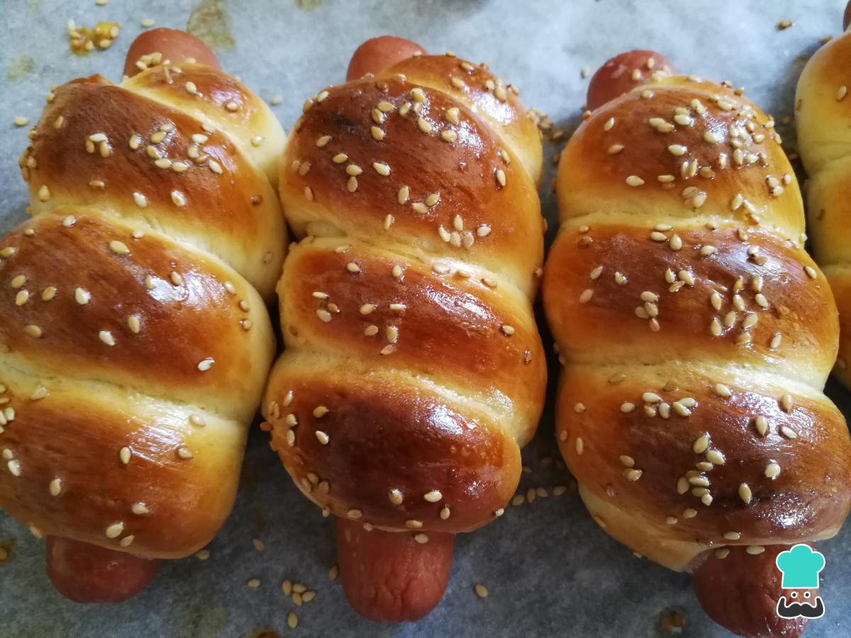 Receta de Rollitos de salchicha