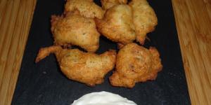 Receta de Buñuelos de anchoa dealados