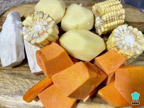Receta de Sancocho venezolano - Paso 3