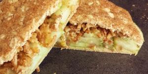 Receta de Sándwich de pepino y aguacate
