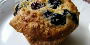 Receta de Muffins de arandanos