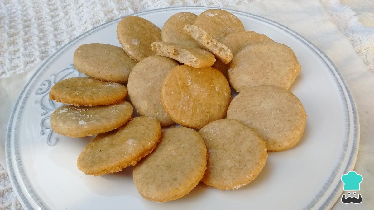 Receta de Galletitas integrales de limón