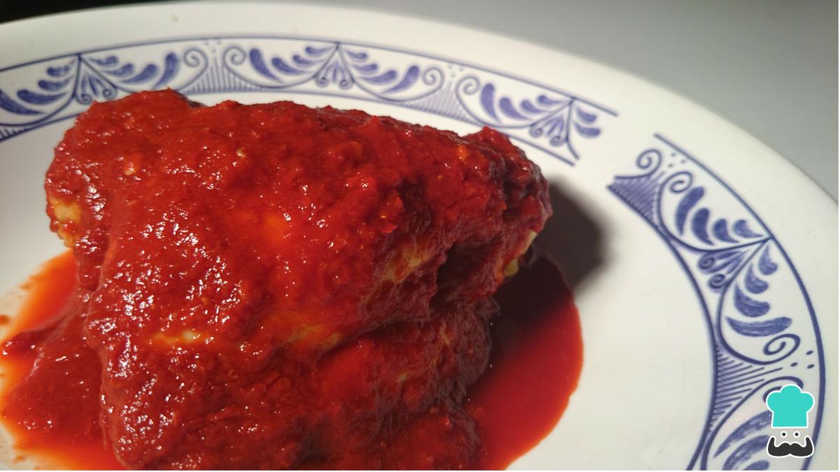 Receta de Pollo con chile guajillo