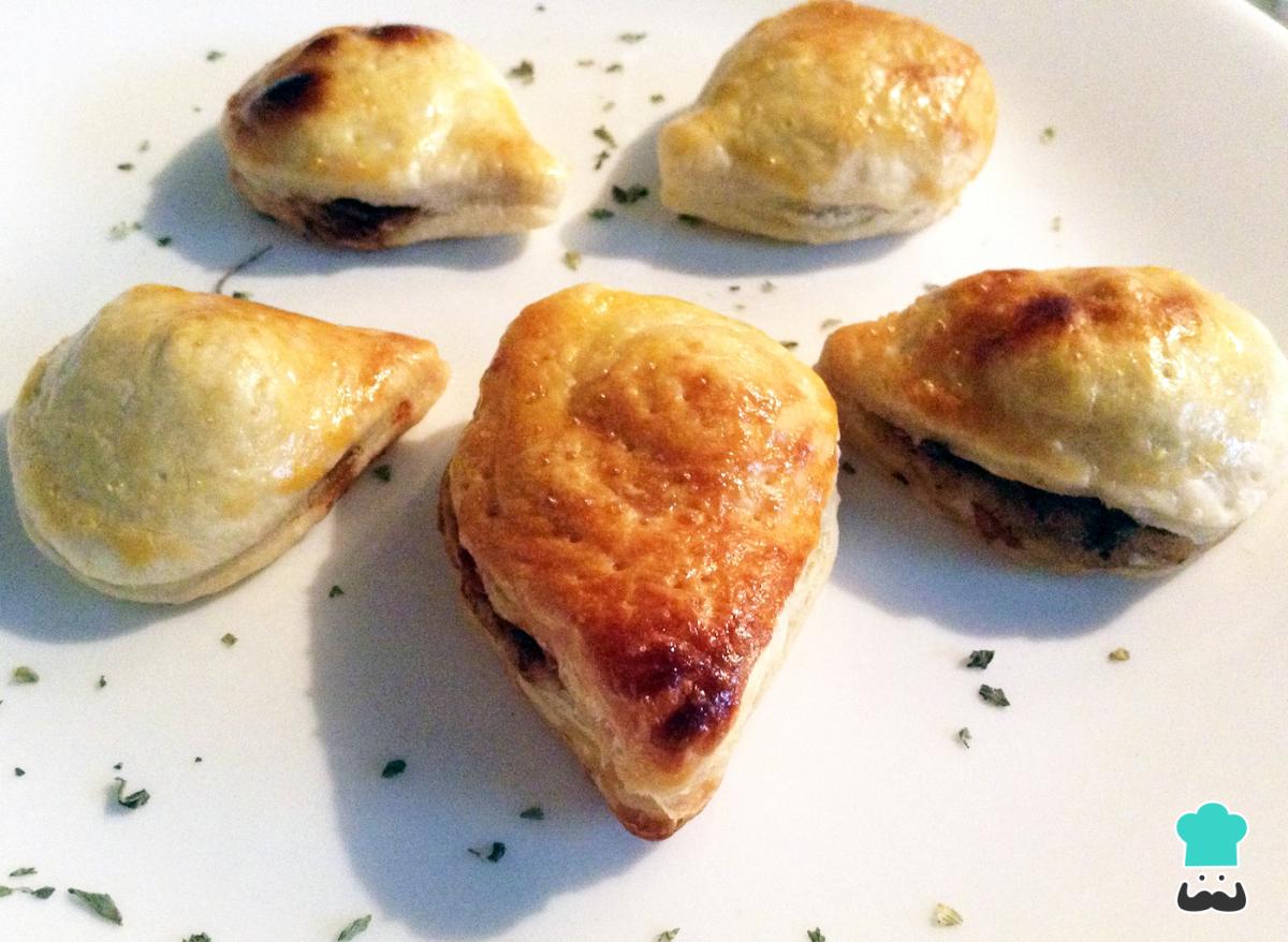 Receta de Hojaldre relleno de carne