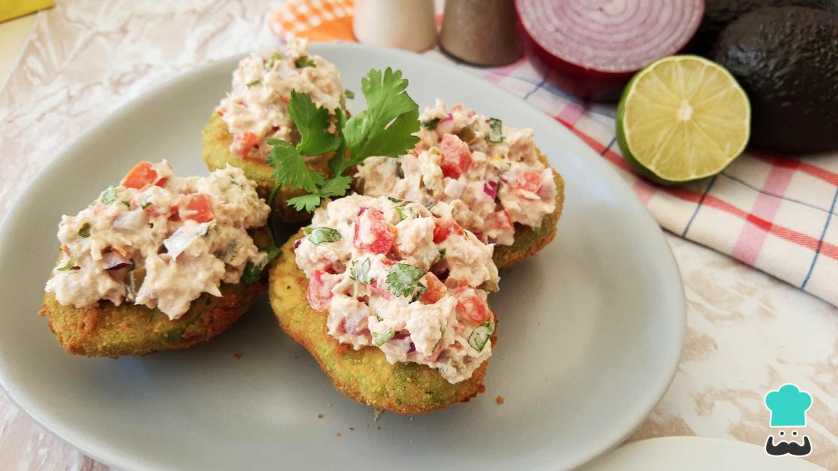 Receta de Aguacates rellenos de atún