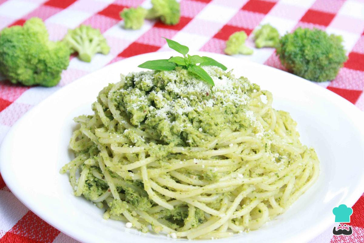Receta de Pasta con pesto de brócoli