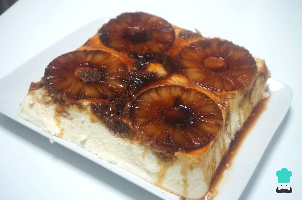 Receta de Tarta de piña de la abuela