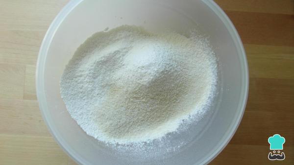 Receta de Cookies con pepitas de chocolate fáciles - Paso 2
