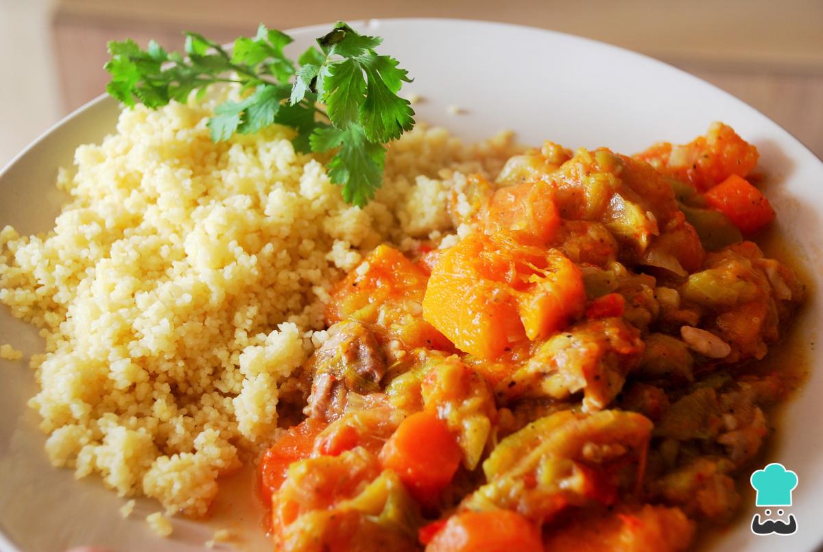 Receta de Cuscús con pollo y verduras