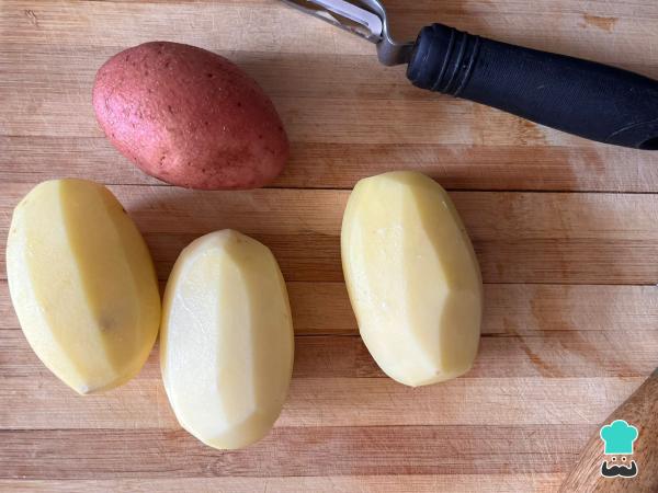 Receta de Tomaticán con papas - Paso 1