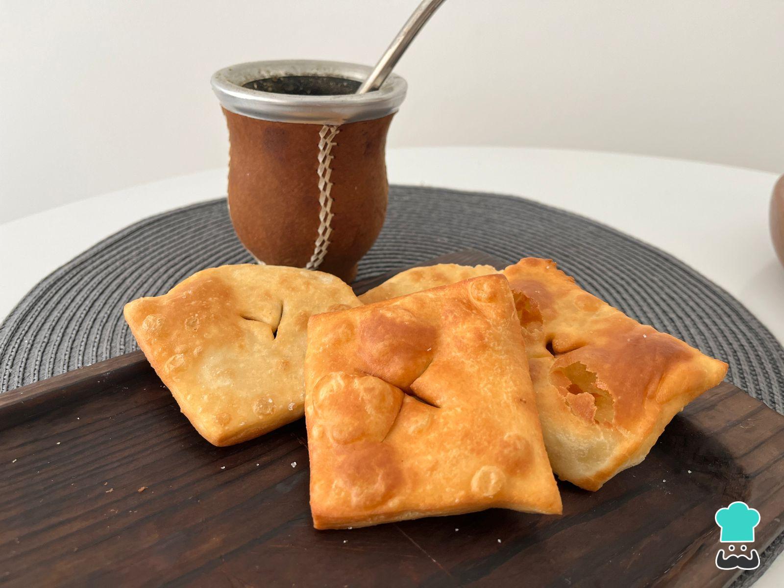 Torta fritas saladas Receta FÁCIL