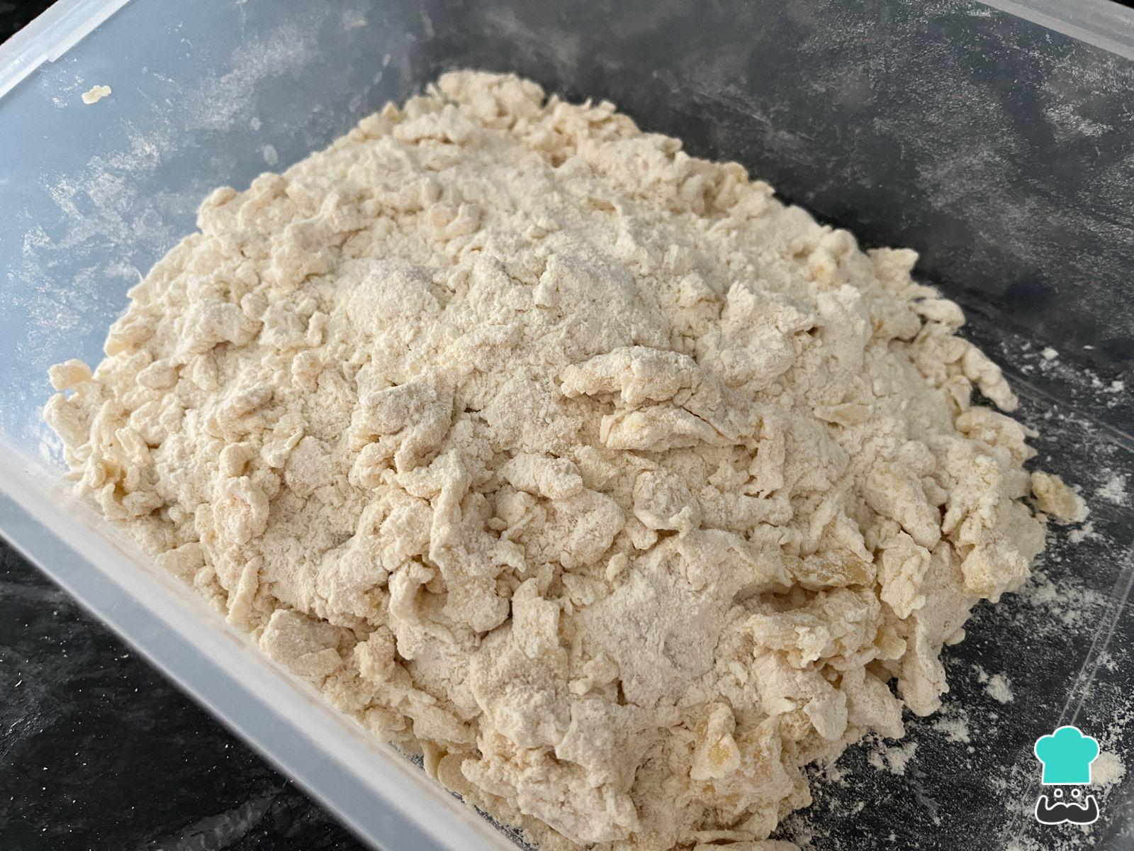 Torta fritas saladas Receta FÁCIL