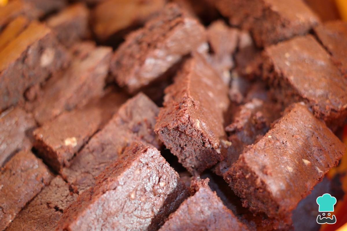 Receta de Brownies con café