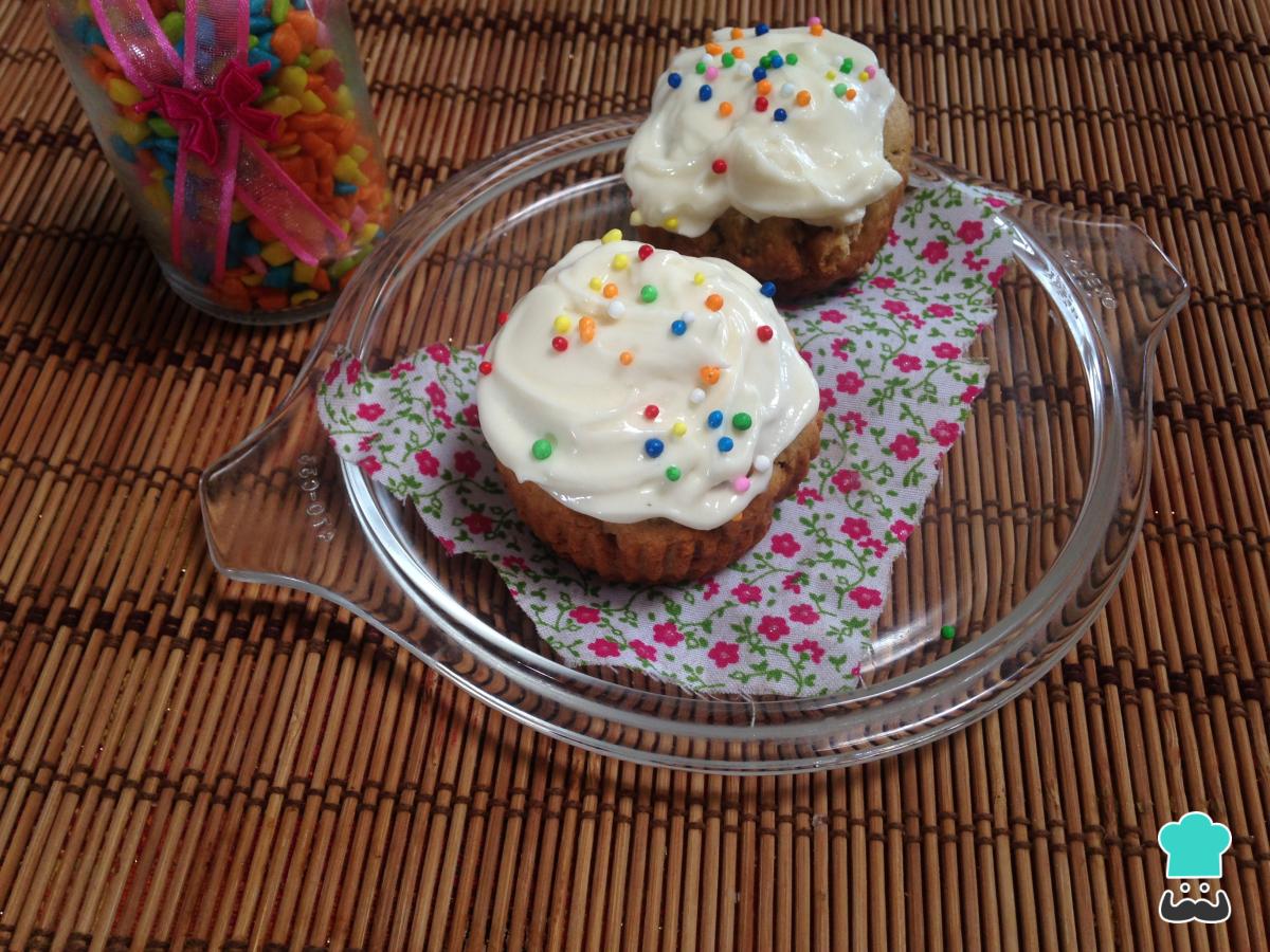 Receta de Muffins de vainilla