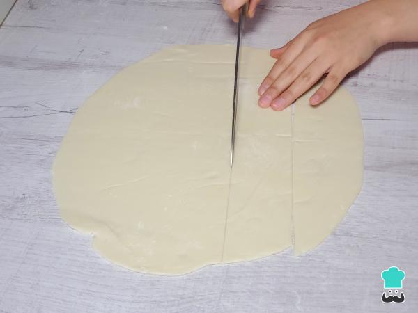 Receta de Momias de hojaldre - Paso 2