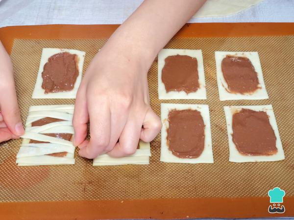 Receta de Momias de hojaldre - Paso 5