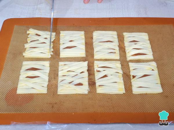 Receta de Momias de hojaldre - Paso 6