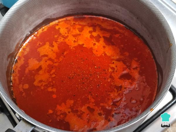 Receta de Enchiladas queretanas - Paso 3