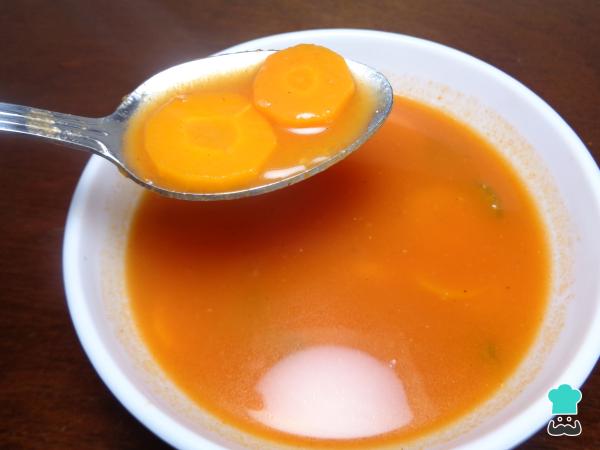 Receta de Sopa de zanahoria vegana