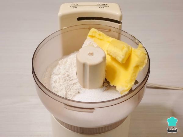 Receta de Tarta de arándanos y queso - Paso 1