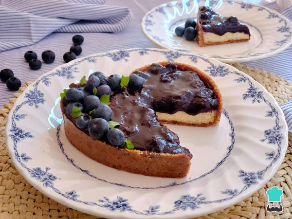 Receta de Tarta de arándanos y queso - Paso 10