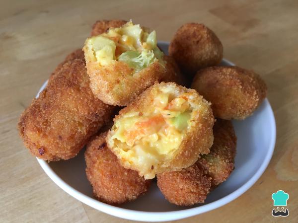 Receta de Croquetas de calabacín y zanahoria - Paso 8