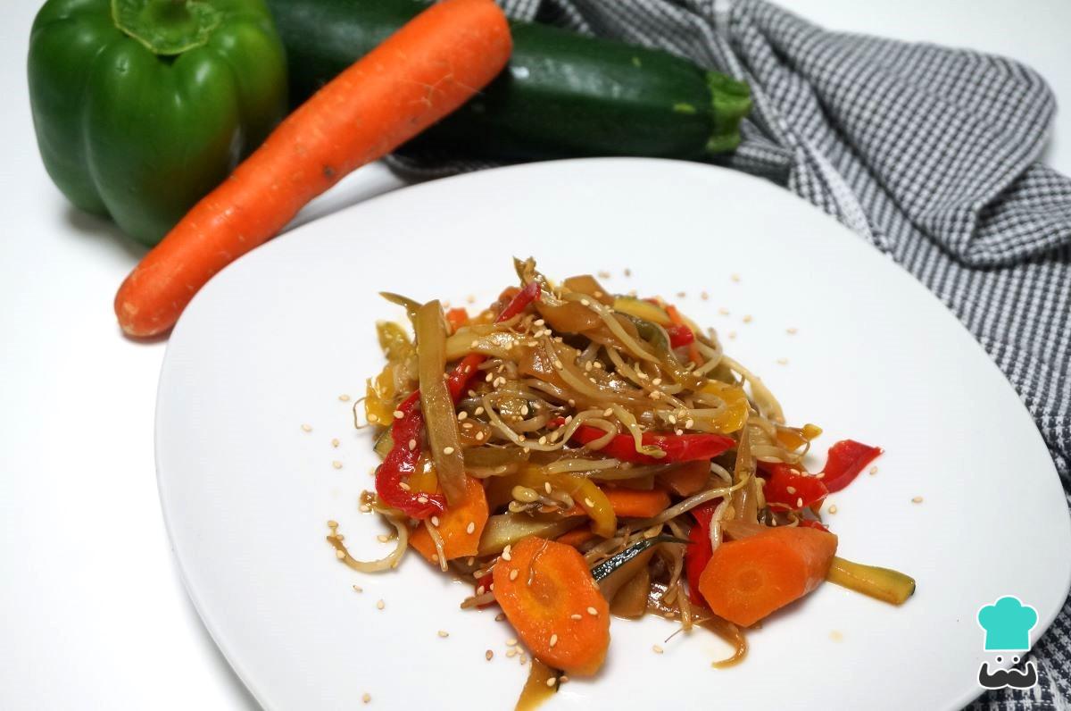 Receta de Chop suey de verduras