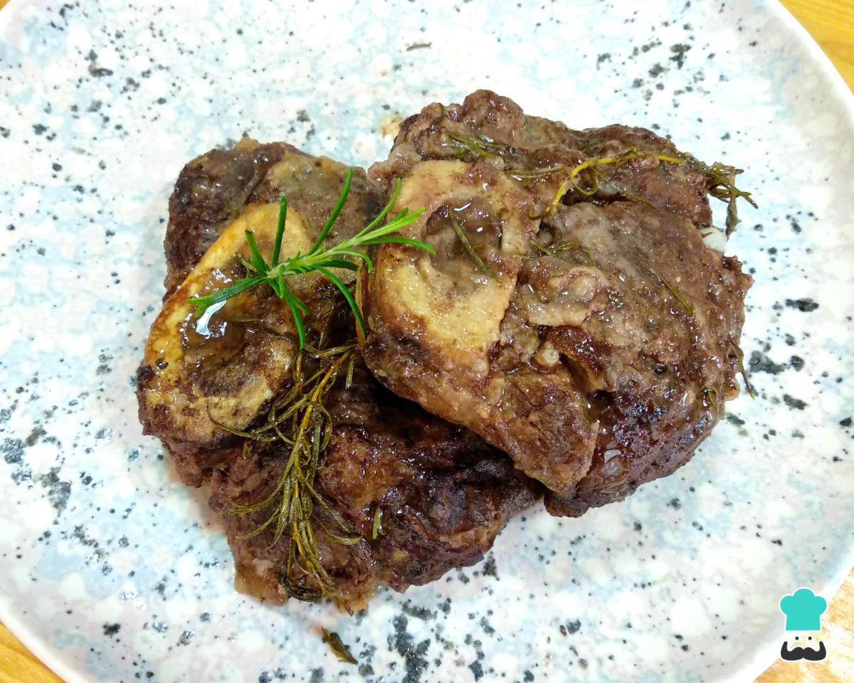 Receta de Osobuco al horno