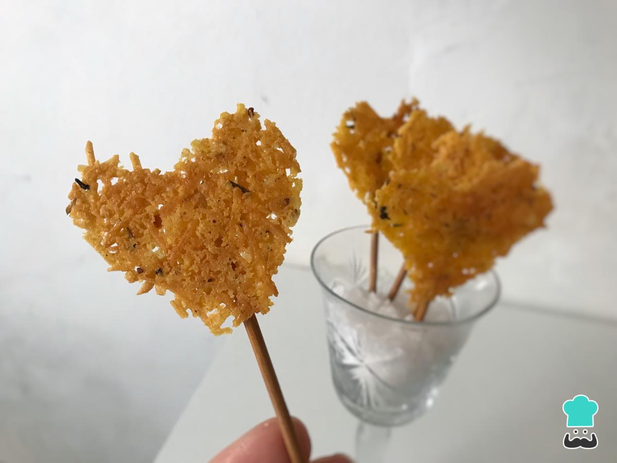 Receta de Piruletas de queso