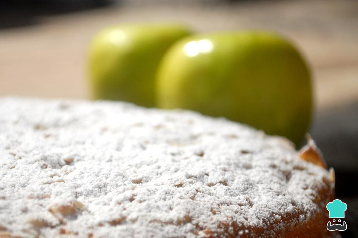 Receta de Torta de manzana rápida
