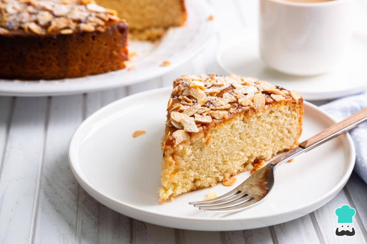 Receta de Bizcocho de almendras esponjoso