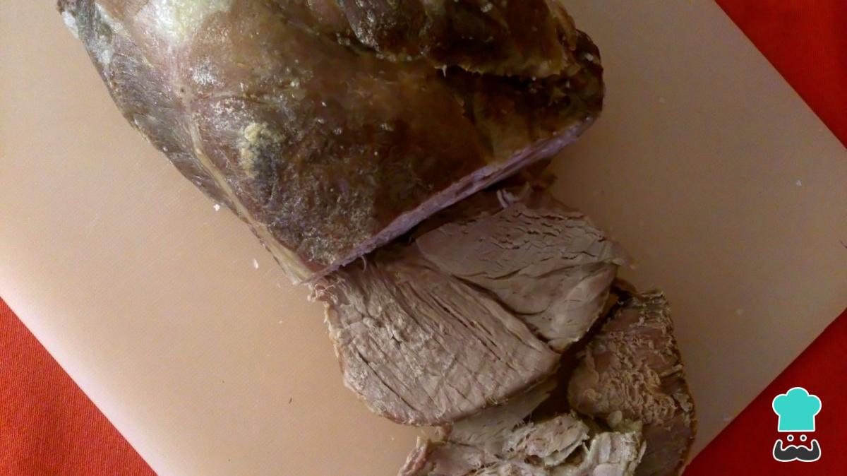 Receta de Cabezada de cerdo al horno