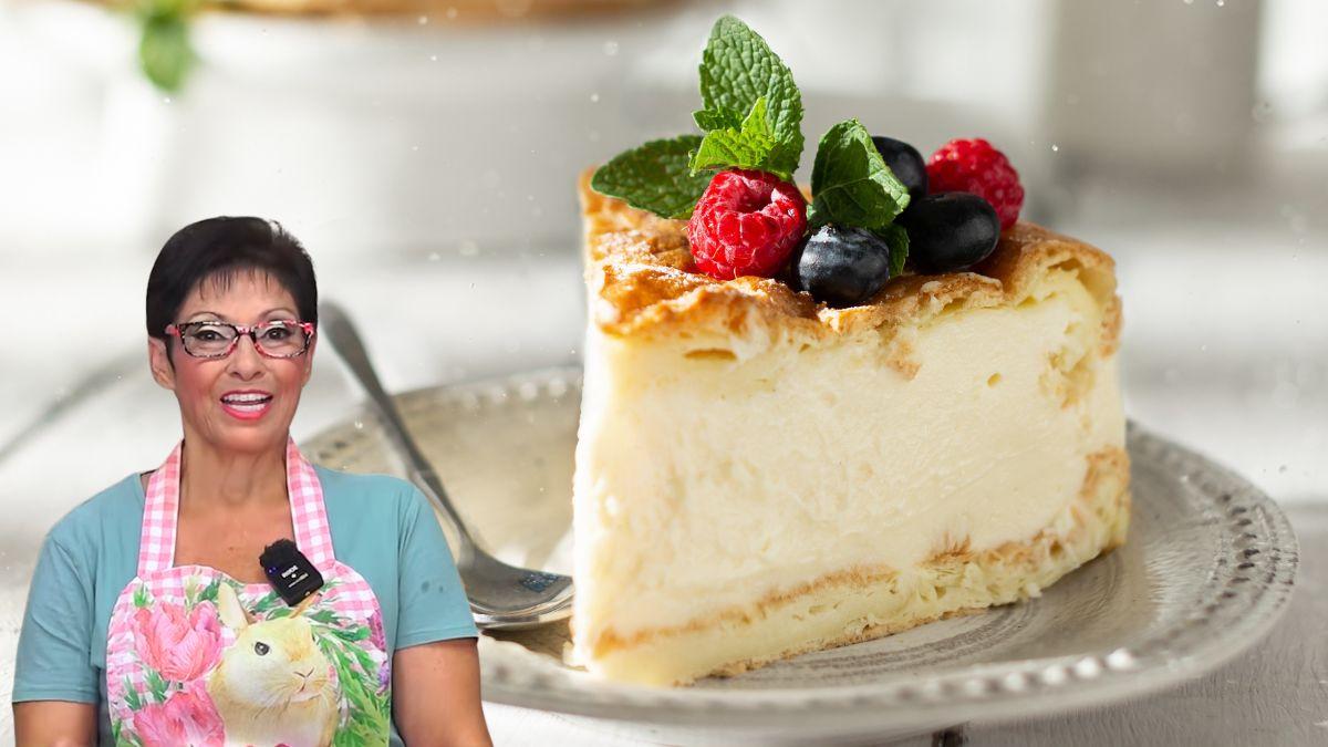 Loli Domínguez, cocinera: “Para que la tarta de queso quede cremosa por dentro y crujiente por fuera, sustituye la clásica base de galletas por hojaldre”