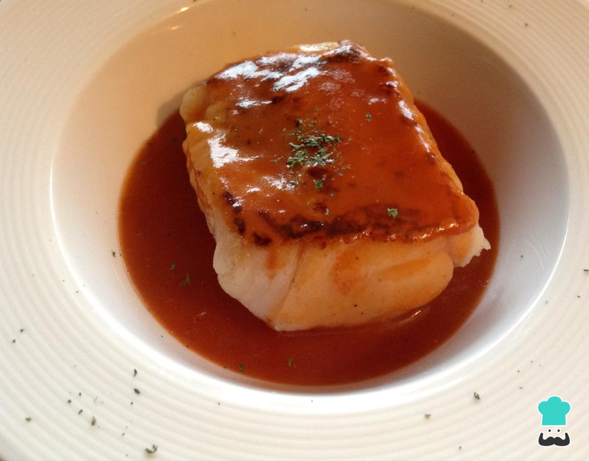 Receta de Mero en salsa de tomate