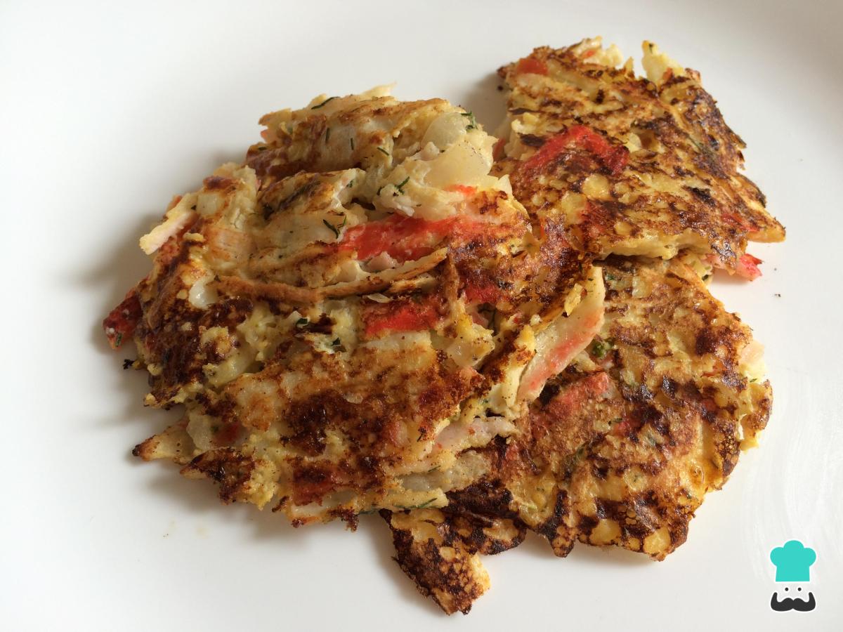 Receta de Tortitas de surimi