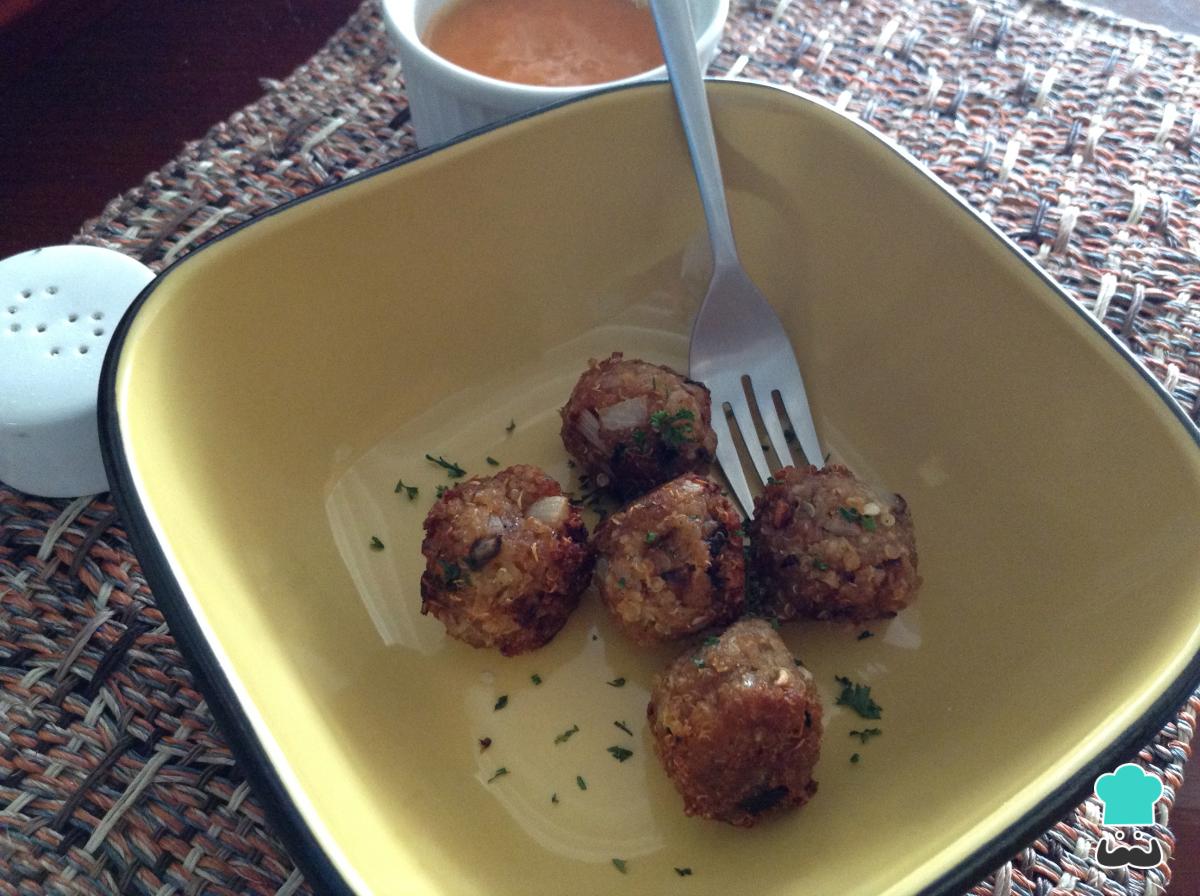 Receta de Albóndigas de quinoa