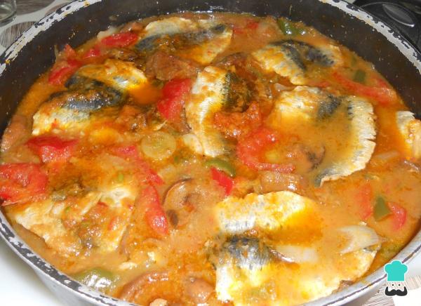 Receta de Sardinas guisadas al Bonilla