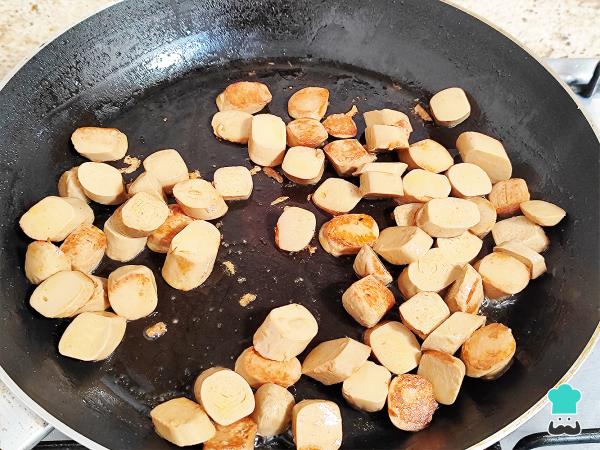 Receta de Alambre de salchicha - Paso 2