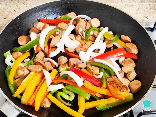 Receta de Alambre de salchicha - Paso 4