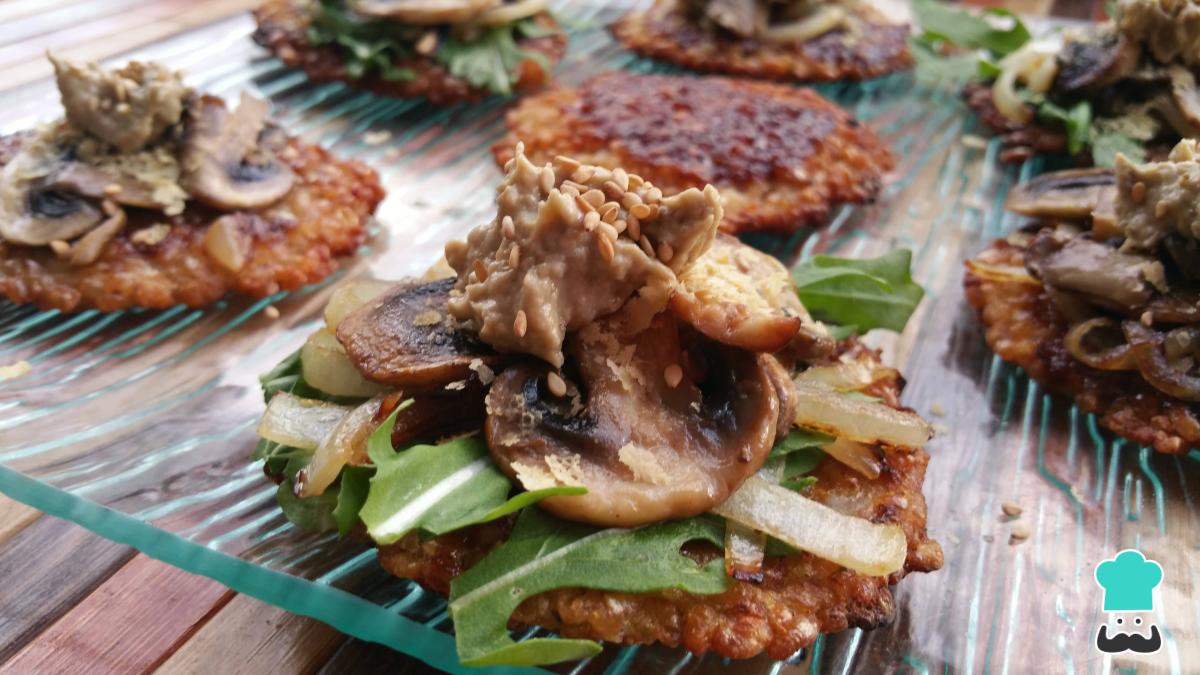 Receta de Tortitas de arroz integral caseras