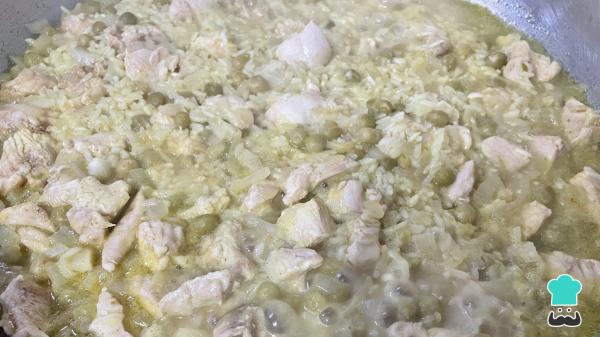 Receta de Arroz con pollo de la abuela - Paso 5