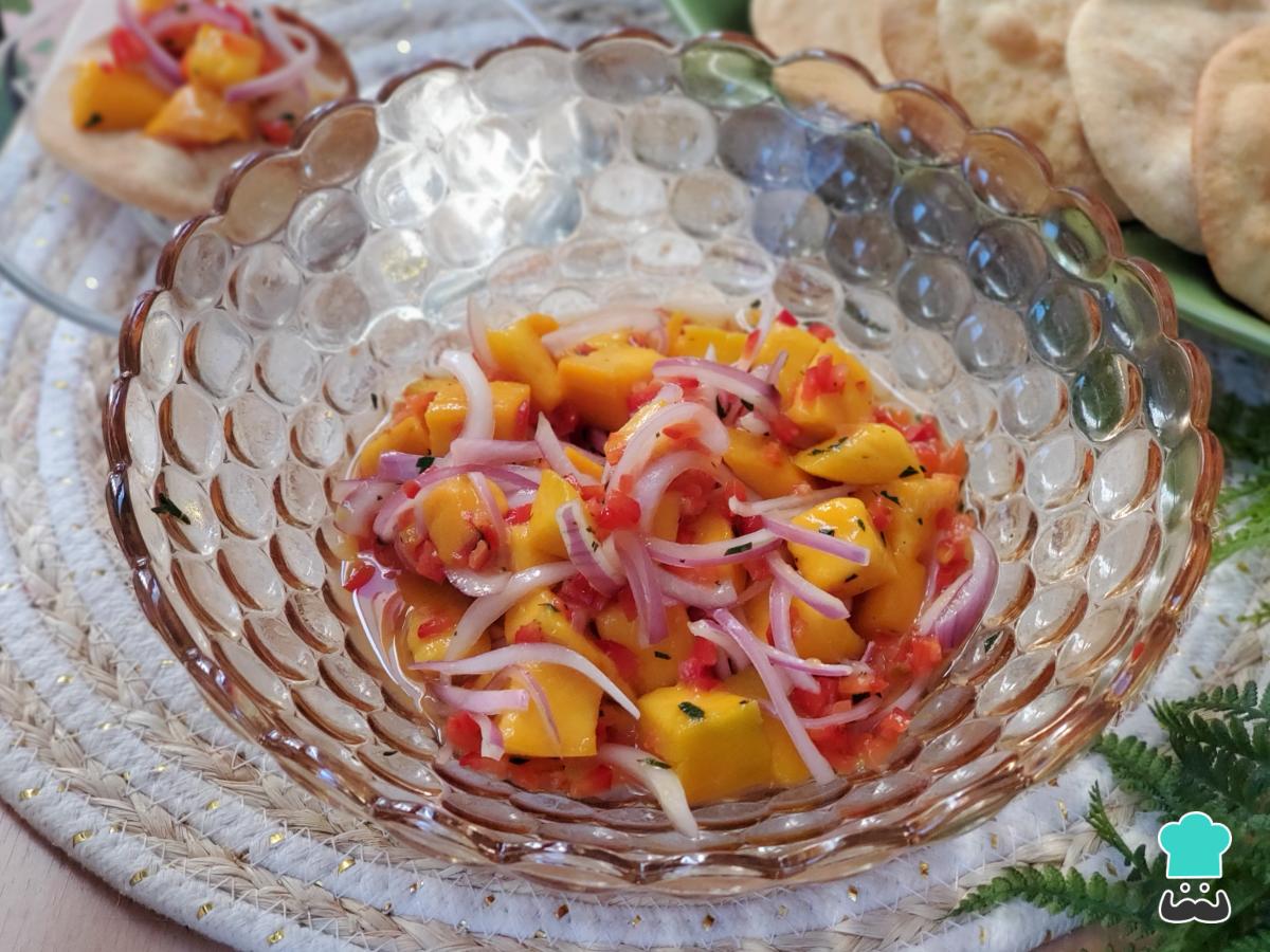 Receta de Ceviche de mango