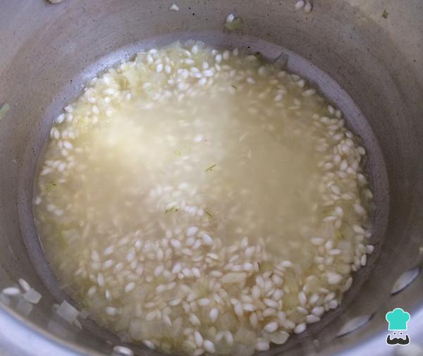 Receta de Risotto de verduras a la parilla - Paso 4