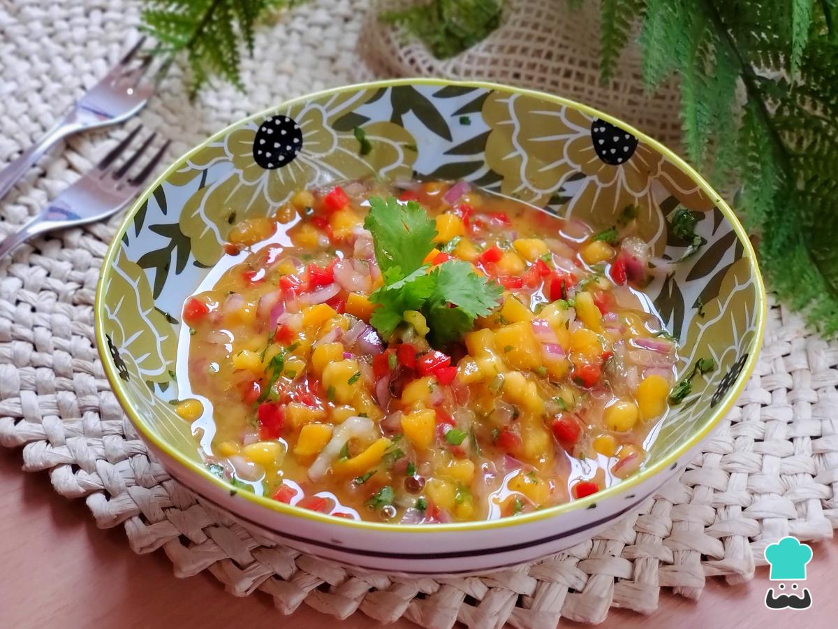 Receta de Salsa de mango