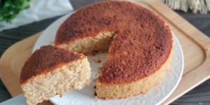 Receta de Bizcocho de avena y yogur en freidora de aire: esponjoso, saludable y muy fácil de preparar