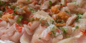 Receta de Ceviche mexicano de pescado